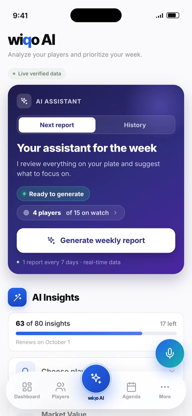 wiqo AI: assistant and insights