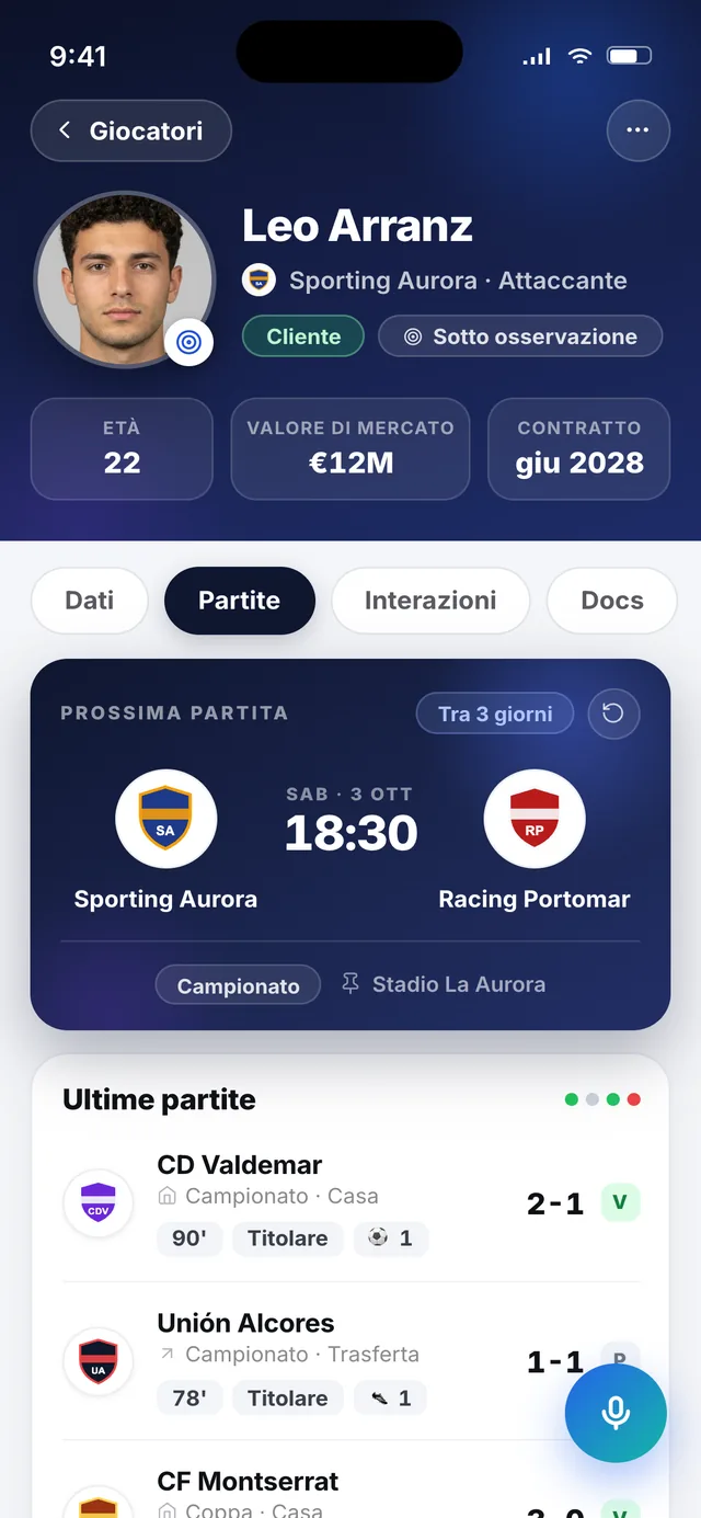 wiqo · Le sue partite