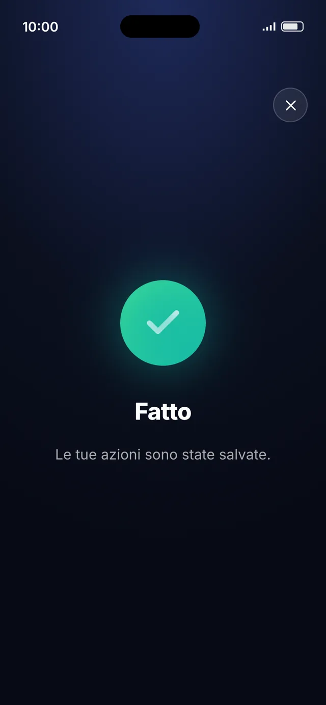 wiqo · Confermi ed è fatta