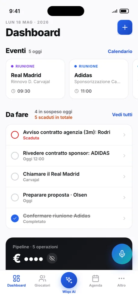 wiqo · Dashboard